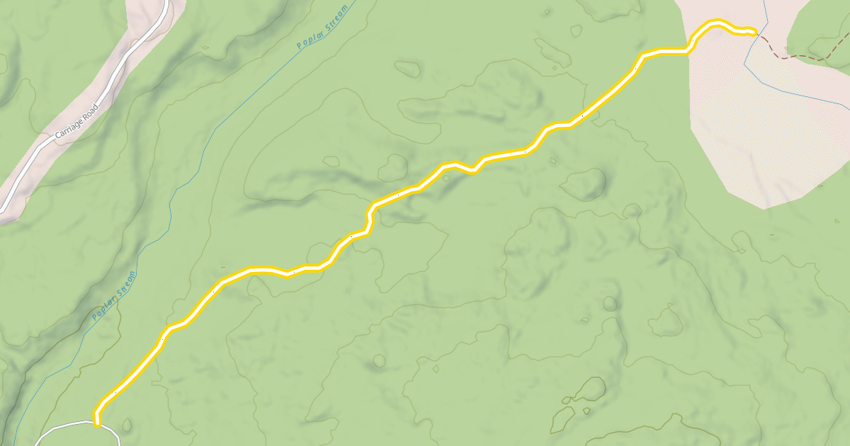 Map preview of Sticky Trail