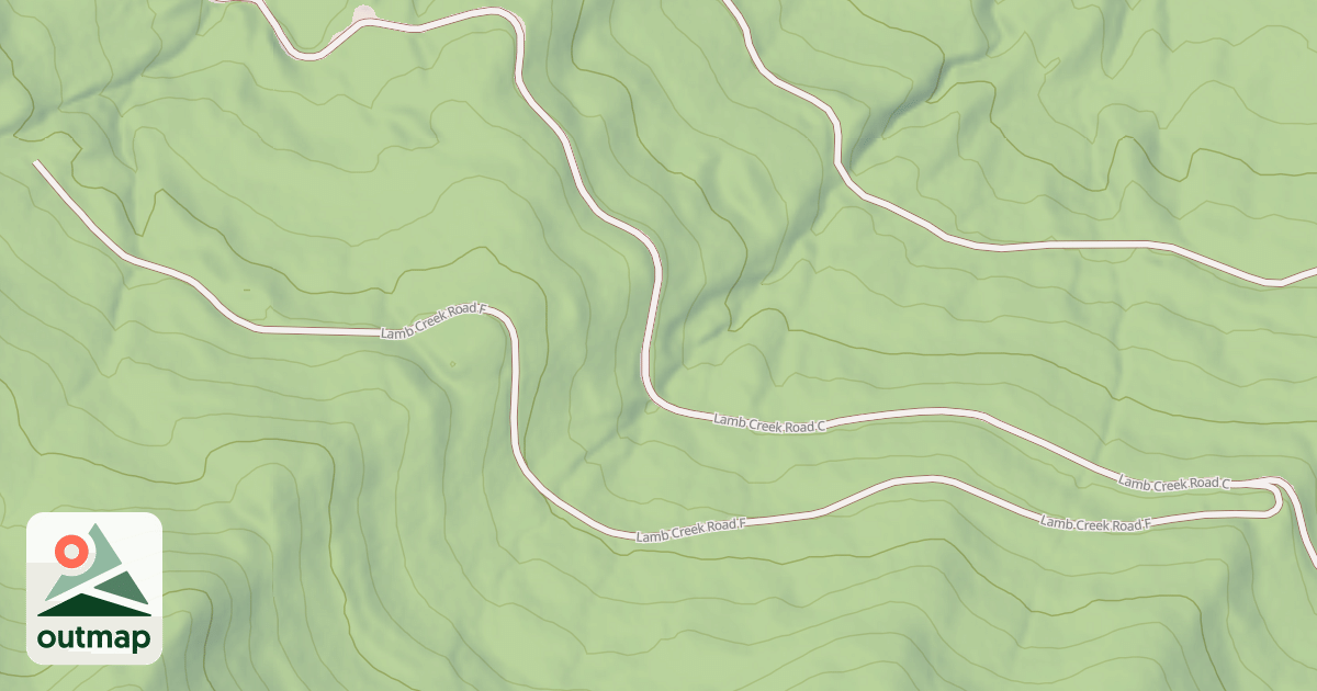Map of LAMB CREEK F