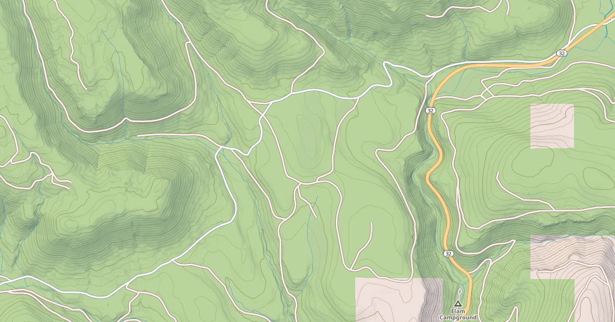 Map preview of LASSEN TRAIL