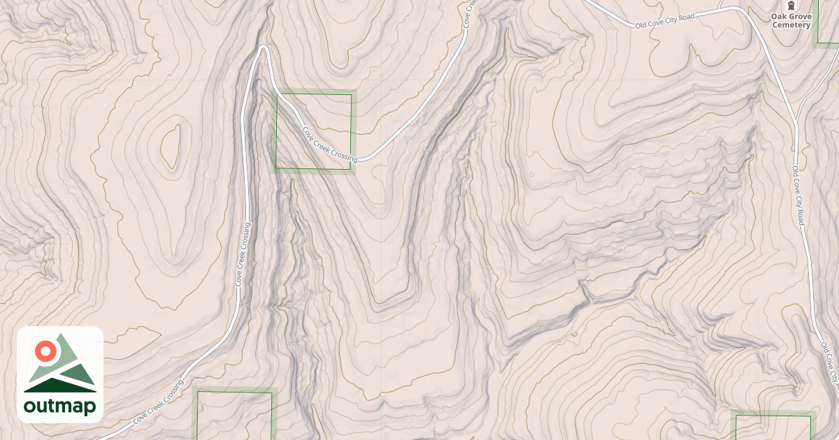 Map of WEST OUTER LOOP SHORCUT E