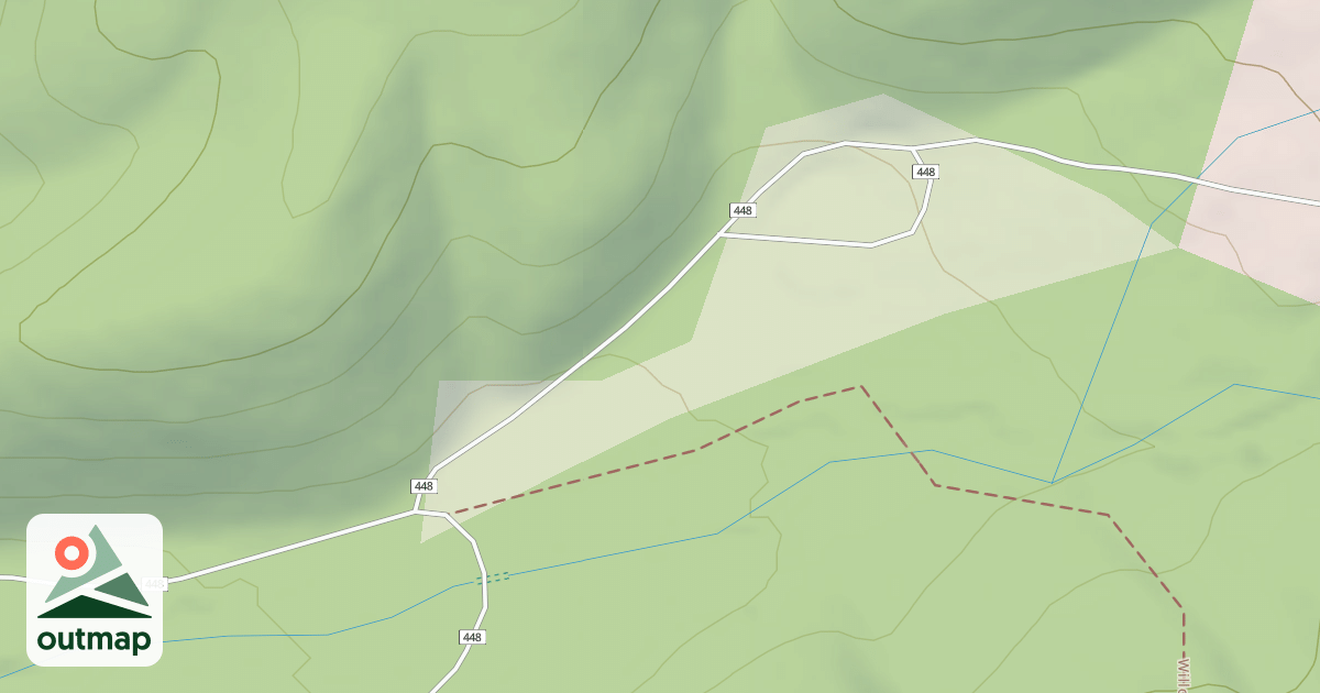 Map of WILLOW FLAT TRAILHEAD