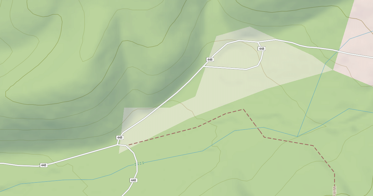 Map preview of WILLOW FLAT TRAILHEAD