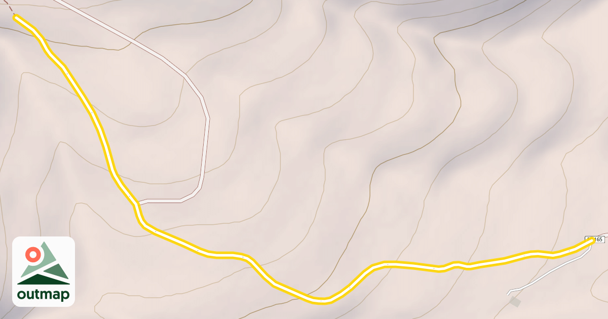 Map of Newman Creek Road