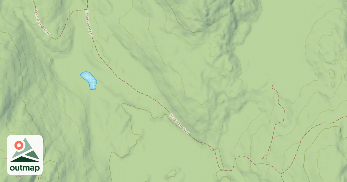 Map of Reservoir Trail