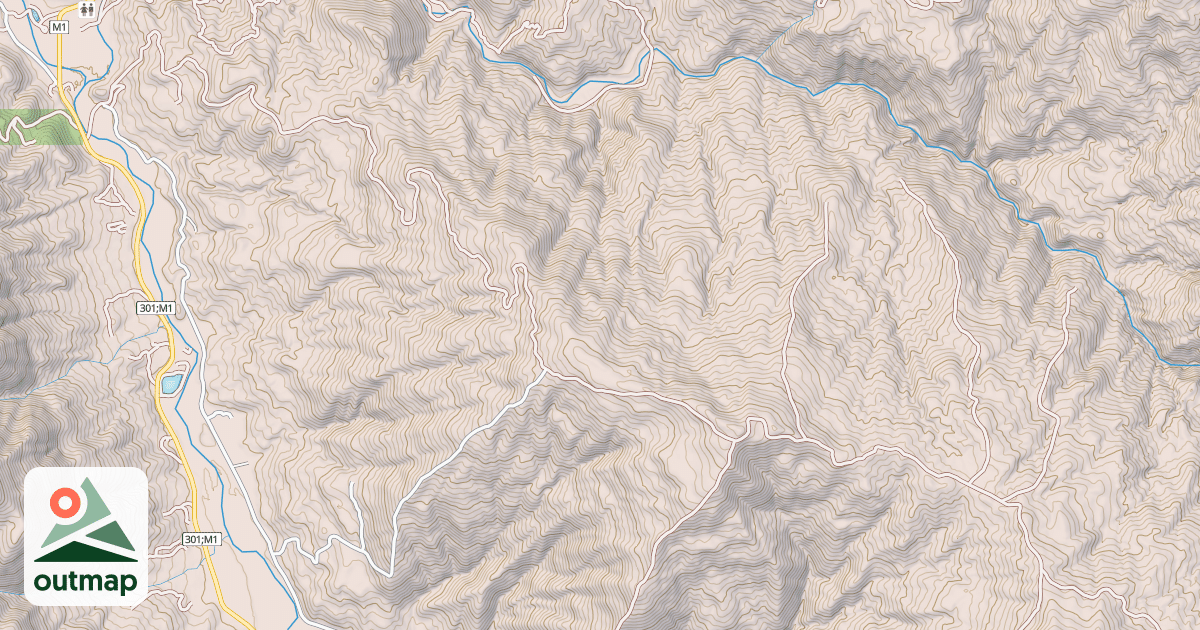 Map of PITNEY RIDGE