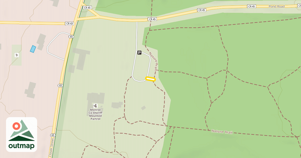 Map of Nature Trail