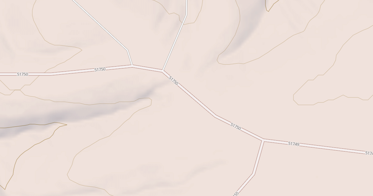 Map preview of USFS National Forest System Roads {87F4C213-A26A-4A1C-9081-CB4074B5E549}
