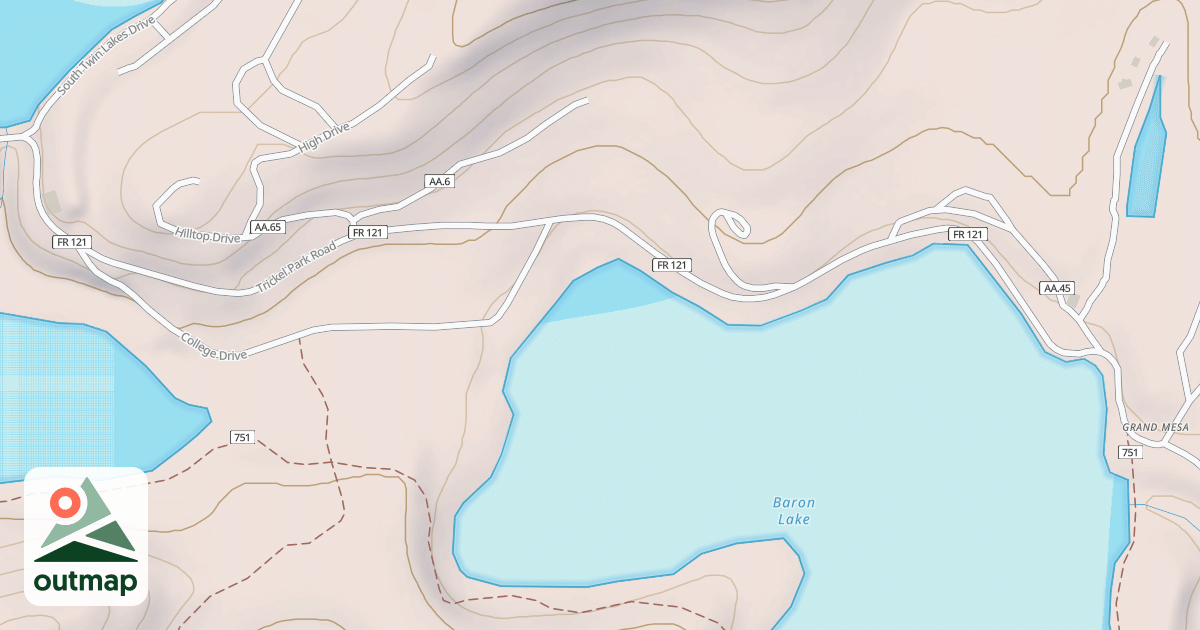 Map of TRICKEL PARK
