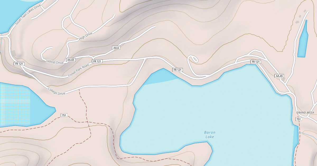 Map preview of TRICKEL PARK