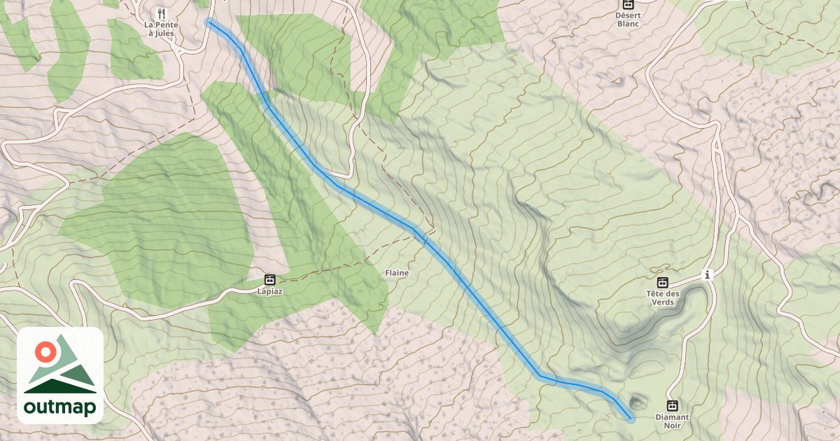 Map of Almandine