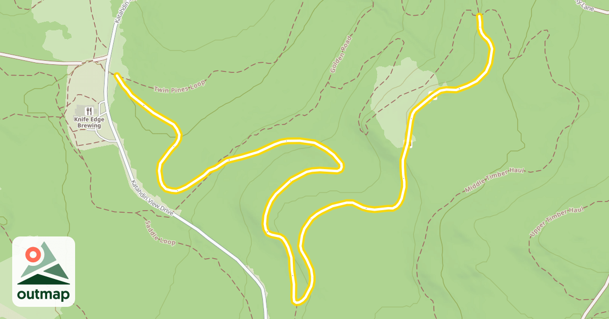 Map of Katahdin View