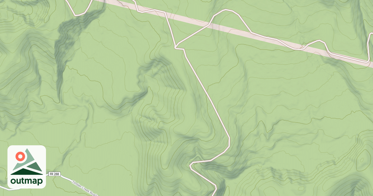 Map of MEADOW MOUNTAIN