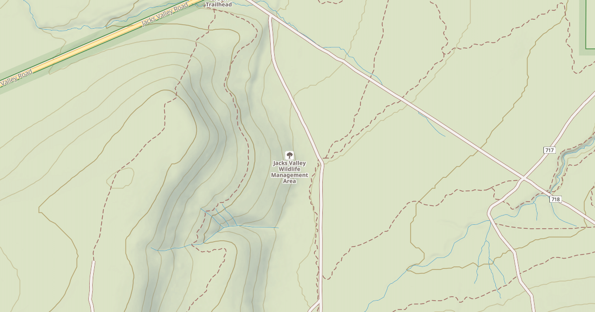 Map preview of WILDLIFE ROAD
