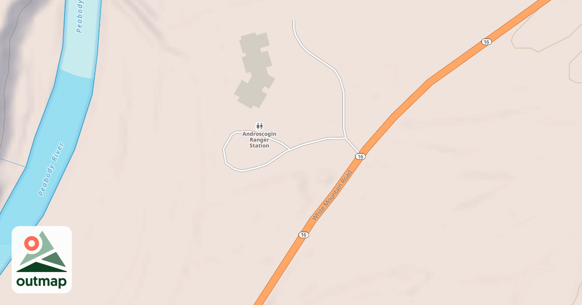 Map of ANDROSCOGGIN ADMIN. SITE