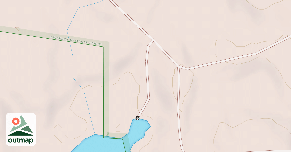 Map of HOVDE LAKE BOAT ACCESS