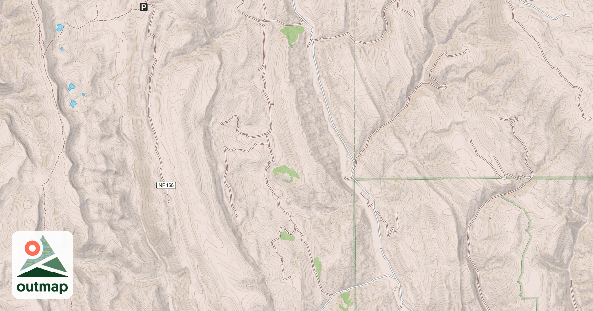 Map of LITTLE FALL-INDIAN CREEK