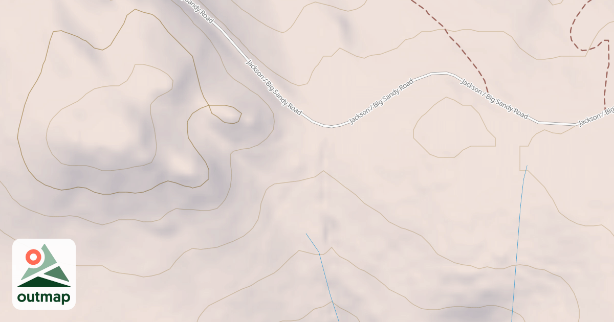 Map of BIG SANDY T7