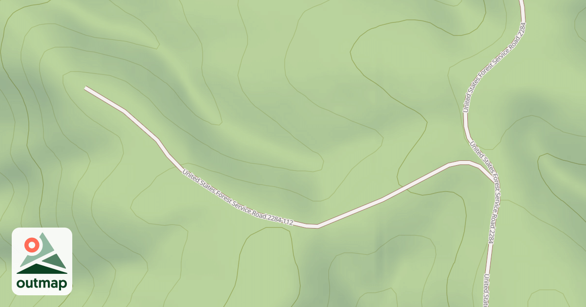 Map of USFS Motor Vehicle Use Map Roads {C76C7034-CB9C-4E44-8CF0-252A72D6D77E}