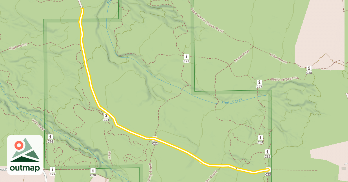 Map of Thoroughfare