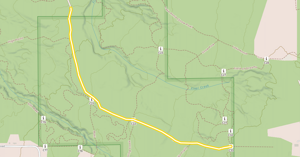 Map preview of Thoroughfare