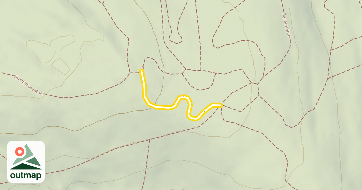 Map of Upper Sidewinder
