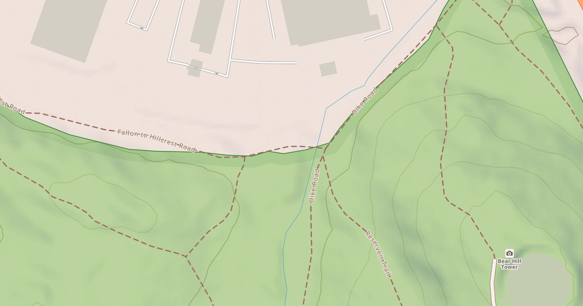 Map preview of Mountain Bike Loop