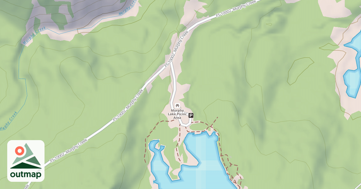 Map of MURPHY LAKE