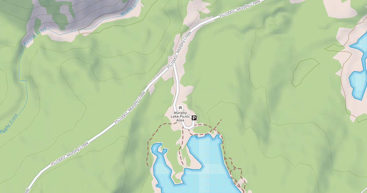 Map preview of MURPHY LAKE