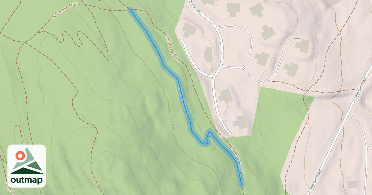 Map of Luce Hill Loop