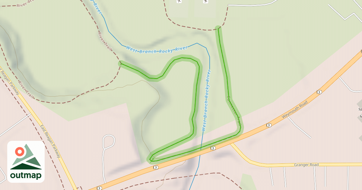 Map of Connector Trail