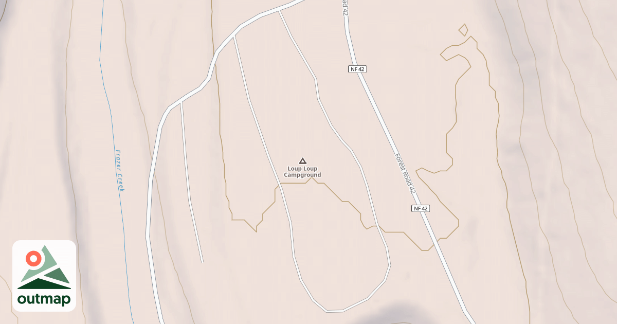 Map of LOUP LOUP CG LOOP