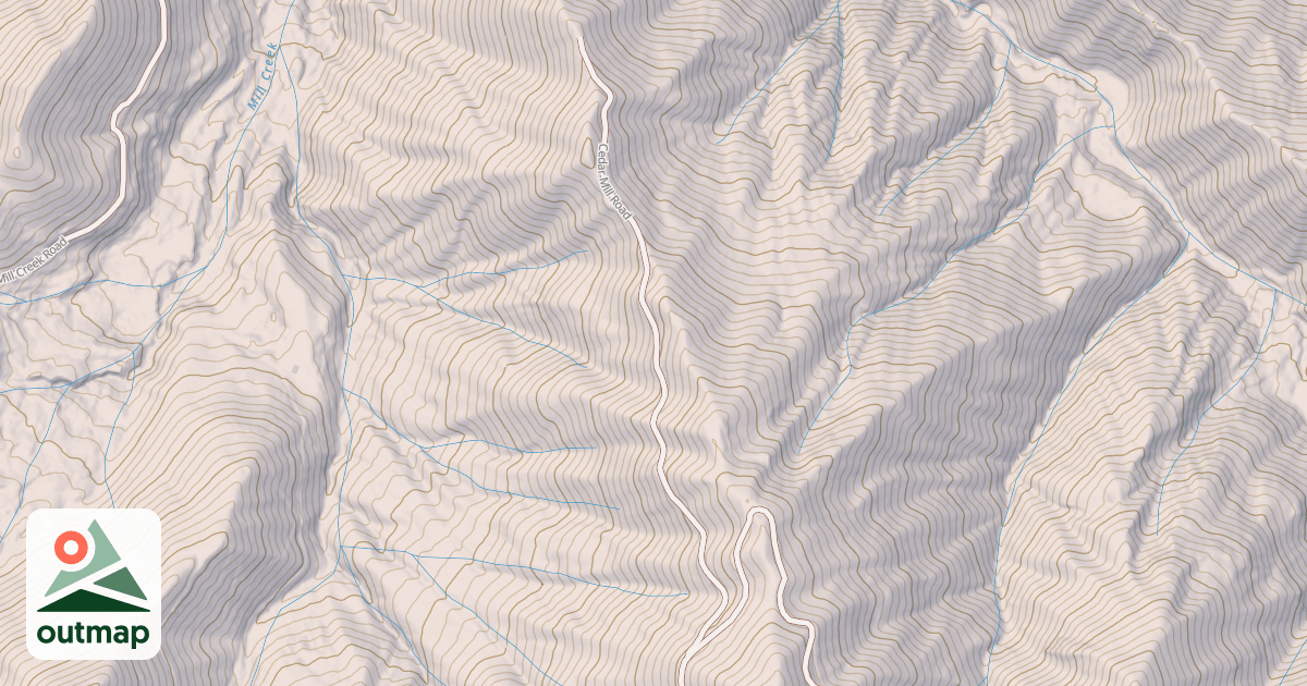Map of CEDAR MILL