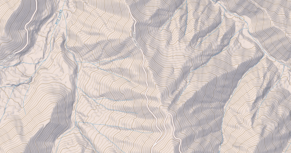 Map preview of CEDAR MILL