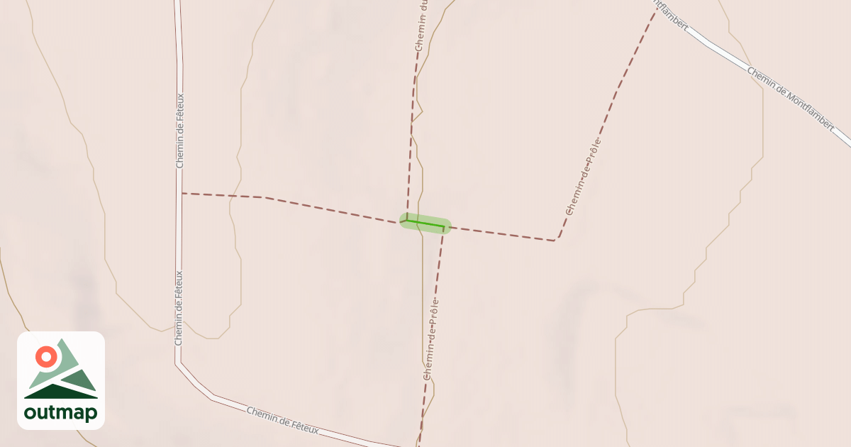 Map of Chemin de Prôle
