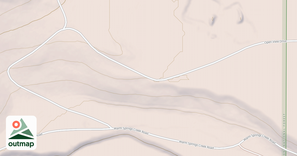 Map of HOOTERVILLE