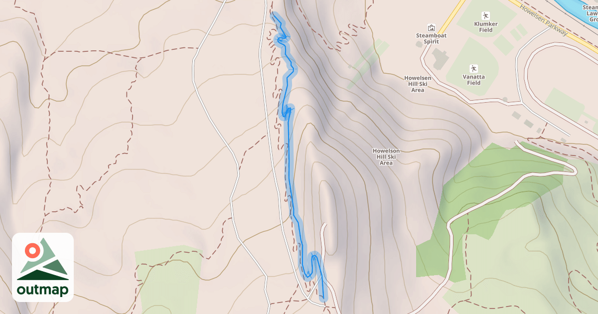 Map of Lower NPR Trail