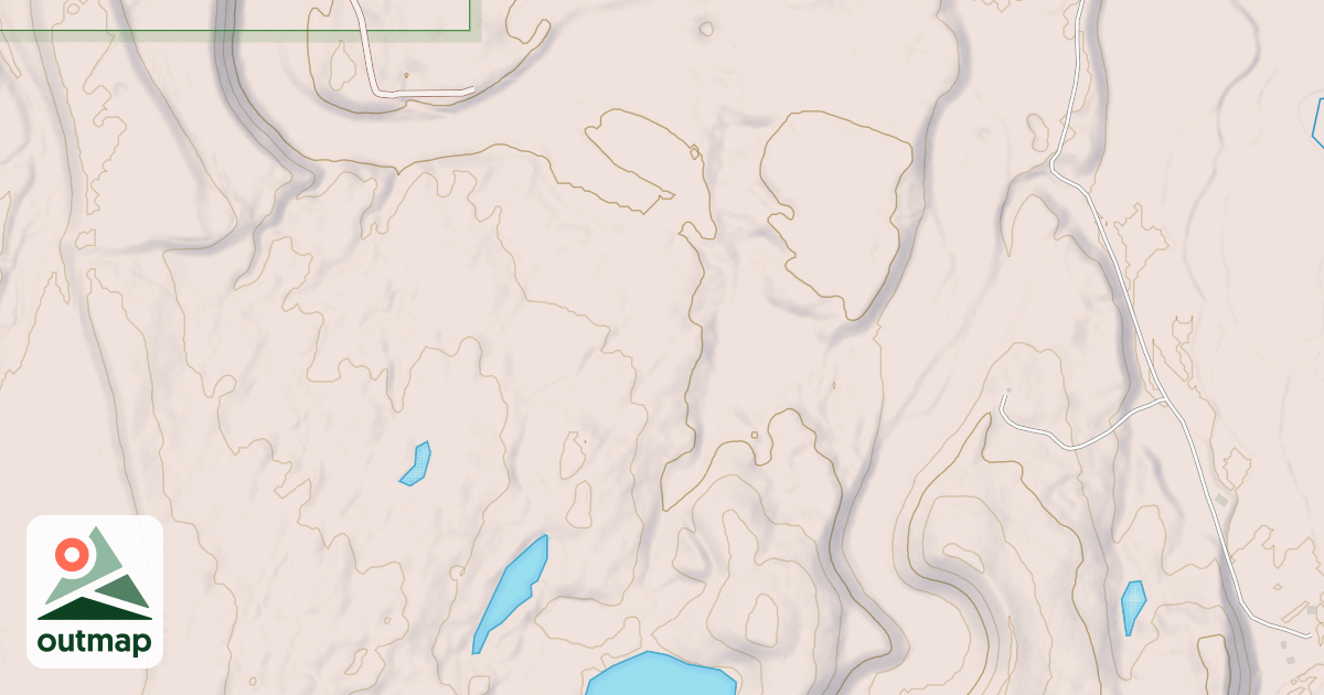 Map of SHAY LAKE
