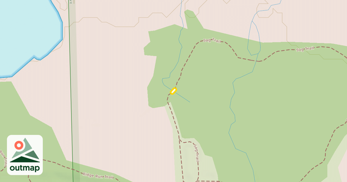 Map of Sag Trail