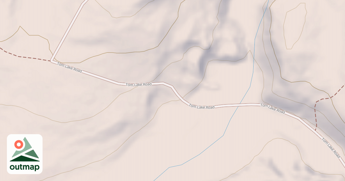Map of Hovland Woods Trail
