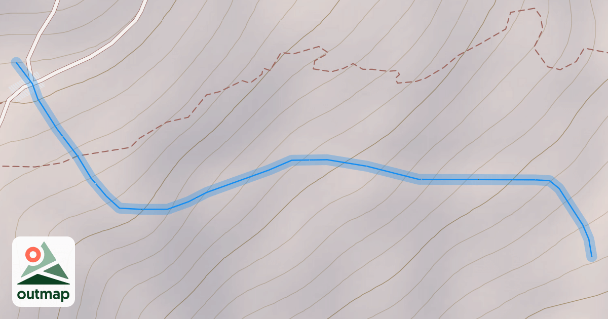 Map of Goldrush Downhill