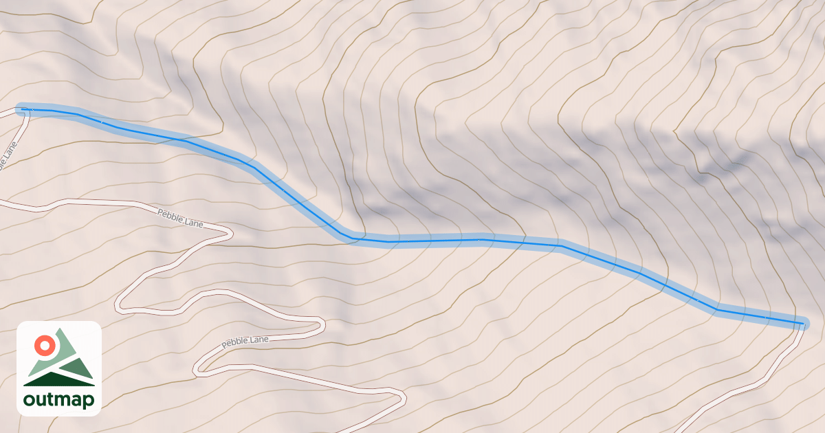 Map of Lower Green Canyon