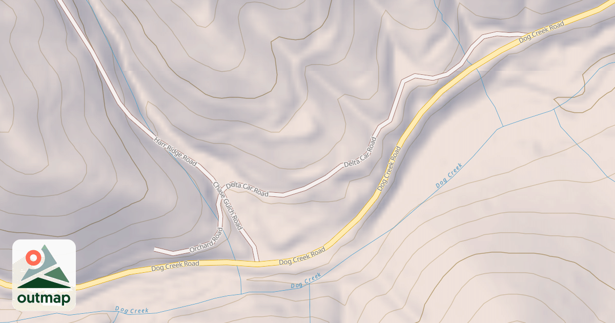 Map of DELTA CAR