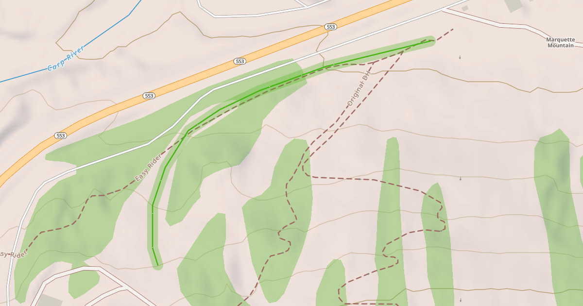 Map preview of Lower Ridge
