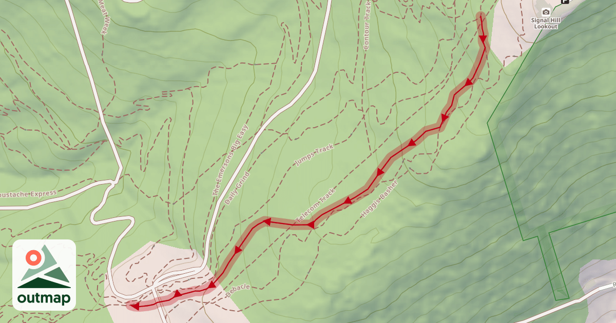 Map of Rock Garden