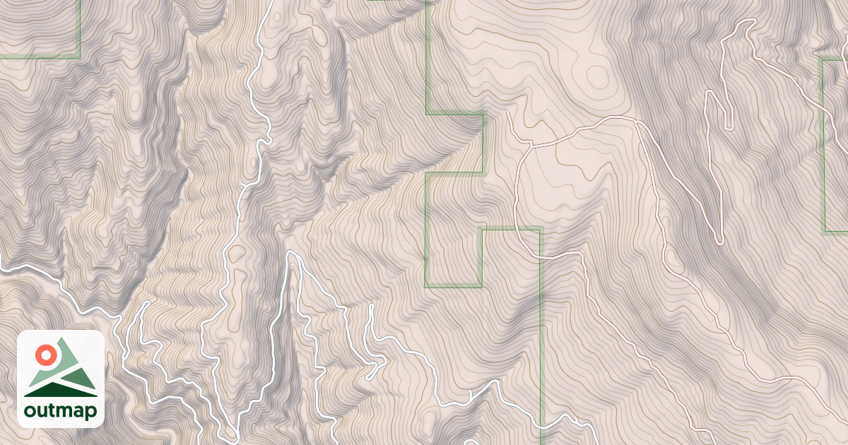 Map of Big Cedar Ohv