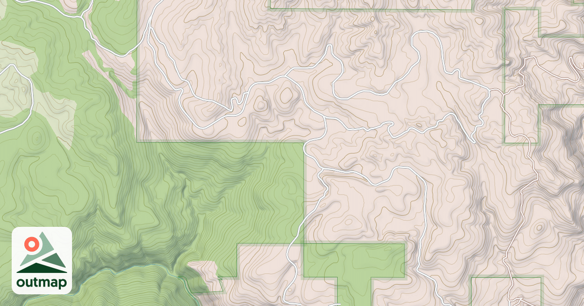 Map of LOWER CLOVER LEAF