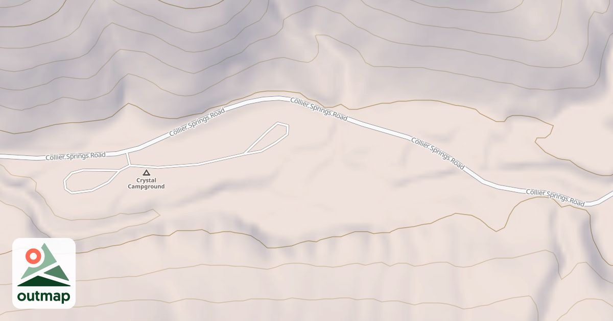 Map of CRYSTAL RECREATION AREA
