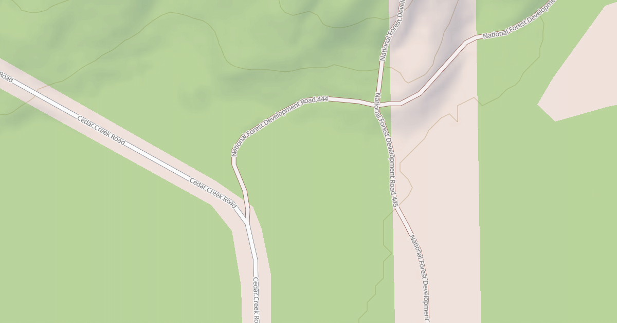 Map preview of USFS Motor Vehicle Use Map Roads {37034A87-3959-426B-B4F4-6AE5CD8F494E}