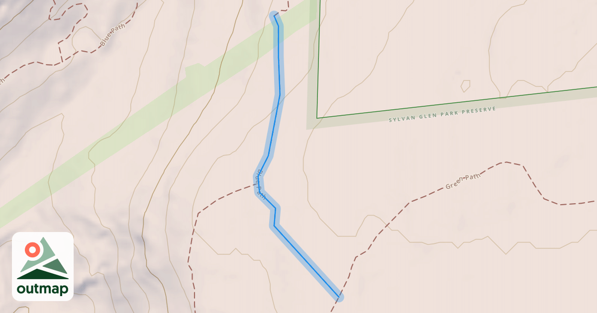 Map of Blue Path