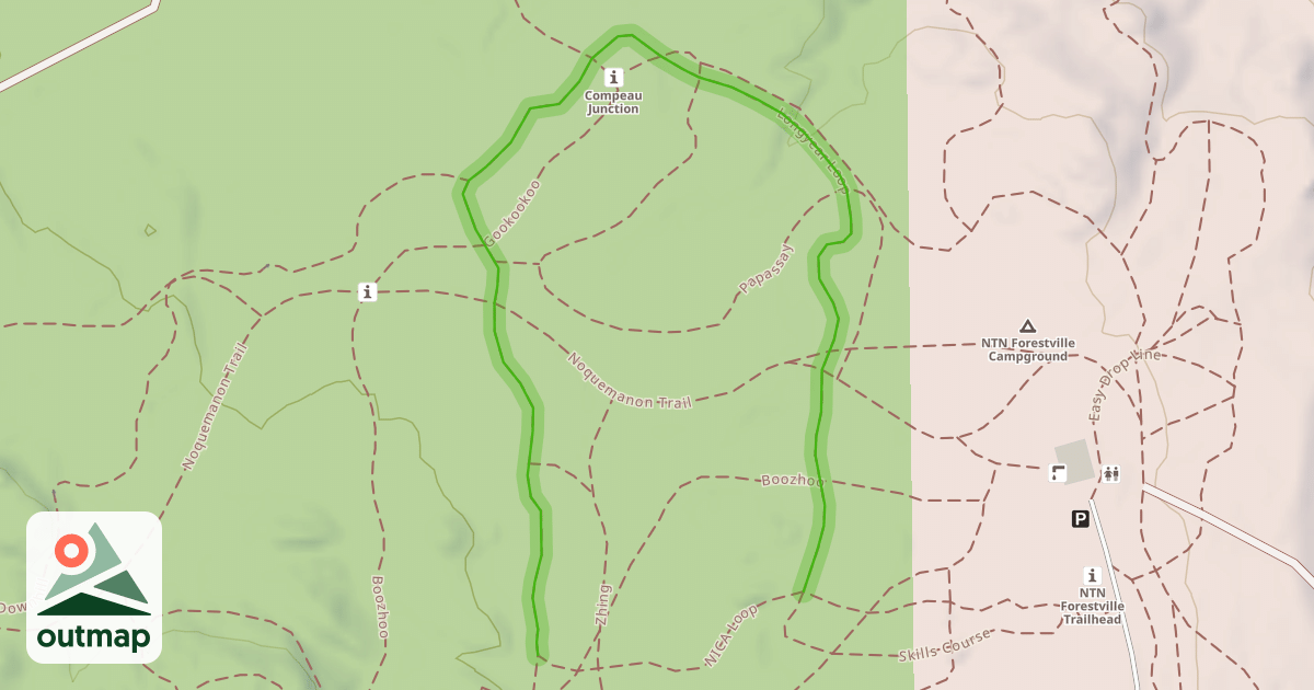 Map of Longyear Loop